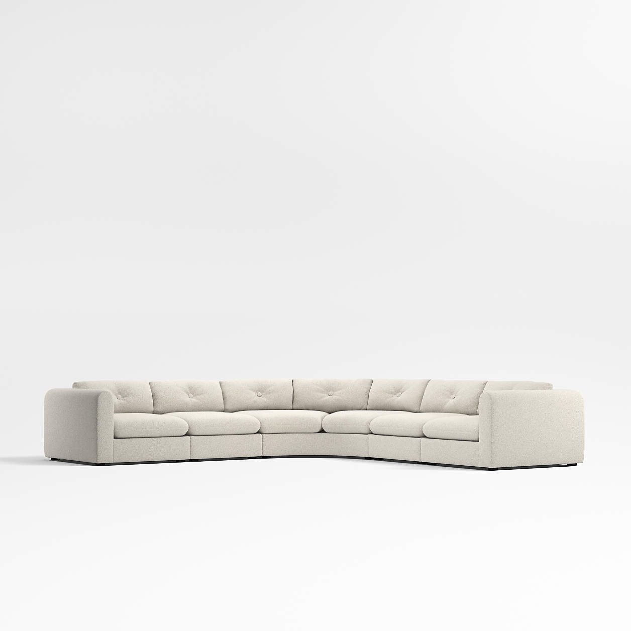 Bucktown Modular 5Piece Wedge Sectional Sofa + Reviews Crate & Barrel