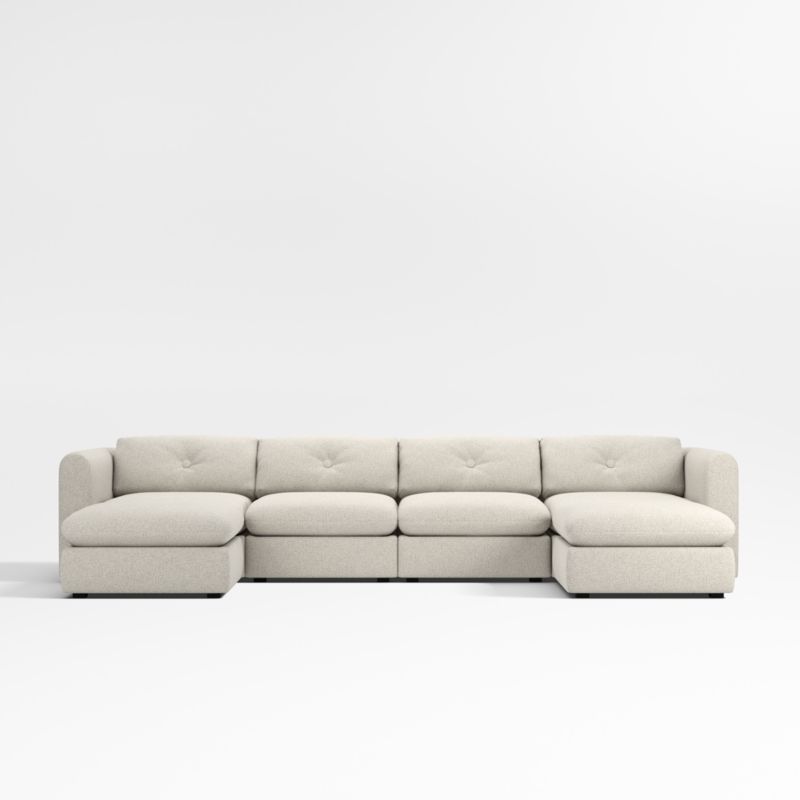 Bucktown Modular 6-Piece Sectional Sofa with Ottoman - image 0 of 14