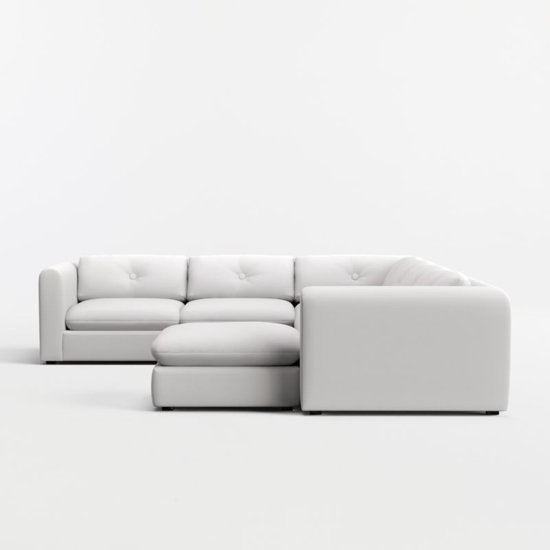 Bucktown Modular 7-Piece L-Shaped Sectional Sofa with Ottoman - image 4 of 7