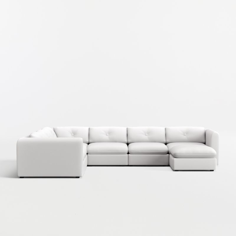 Bucktown Modular 7-Piece L-Shaped Sectional Sofa with Ottoman - image 3 of 7