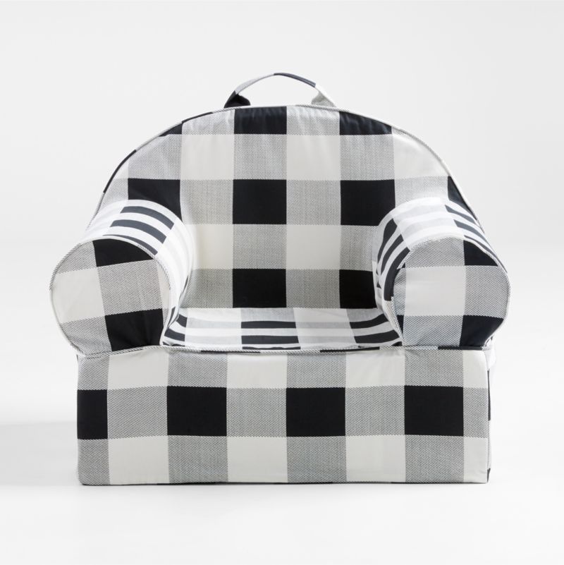 Buffalo Check Kids Lounge Nod Chair