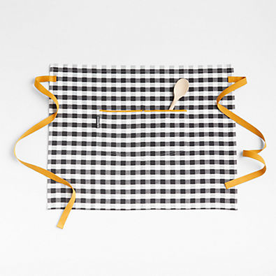View Buffalo Check Black Waist Apron details