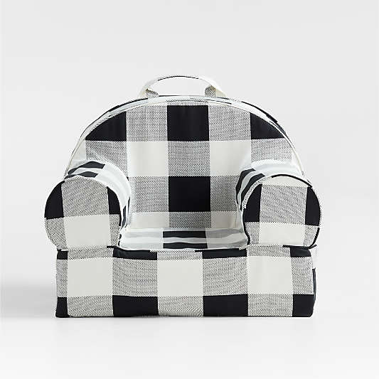 Small Buffalo Check Kids Lounge Nod Chair