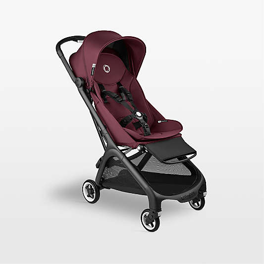 Bugaboo Butterfly Complete Dark Cherry Red with Black Frame Baby Stroller