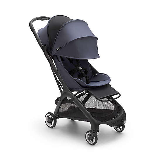 Bugaboo Butterfly Complete Stormy Blue with Black Frame Baby Stroller