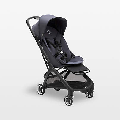 Bugaboo Butterfly Complete Stormy Blue with Black Frame Baby Stroller
