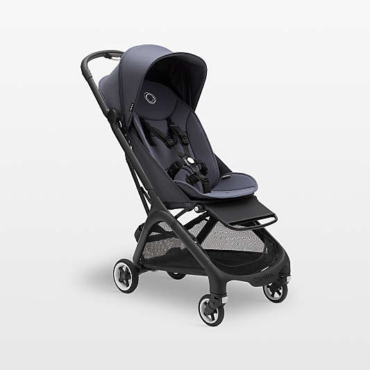 Bugaboo Butterfly Complete Stormy Blue with Black Frame Baby Stroller