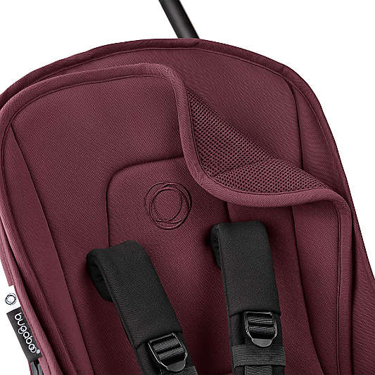 Bugaboo Dark Cherry Red Dual Comfort Baby Stroller Seat Liner