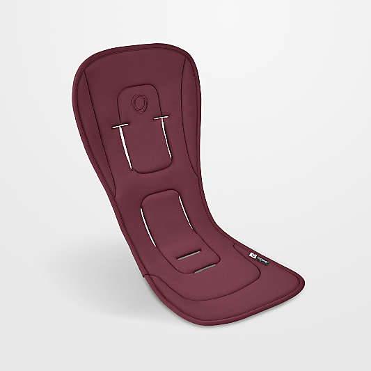 Bugaboo Dark Cherry Red Dual Comfort Baby Stroller Seat Liner