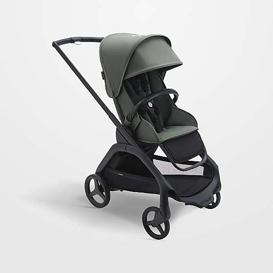 Bugaboo Dragonfly Seat Complete Forest Green with Black Frame Baby Stroller