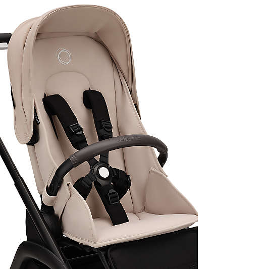 Bugaboo Dragonfly Seat Complete Desert Taupe with Black Frame Baby Stroller