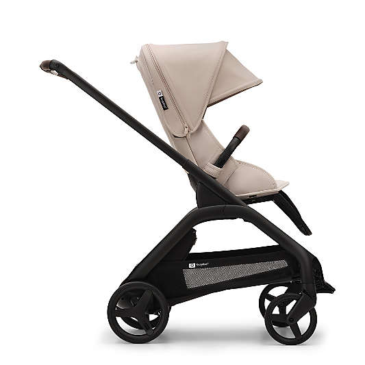 Bugaboo Dragonfly Seat Complete Desert Taupe with Black Frame Baby Stroller