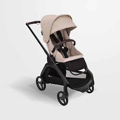 Bugaboo Dragonfly Seat Complete Desert Taupe with Black Frame Baby Stroller