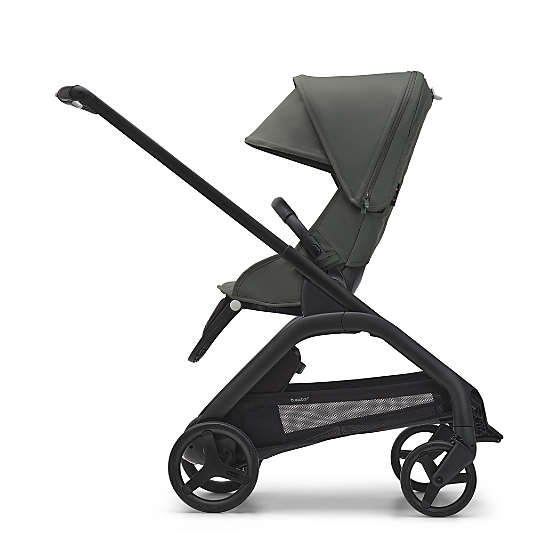 Bugaboo Dragonfly Seat Complete Forest Green with Black Frame Baby Stroller