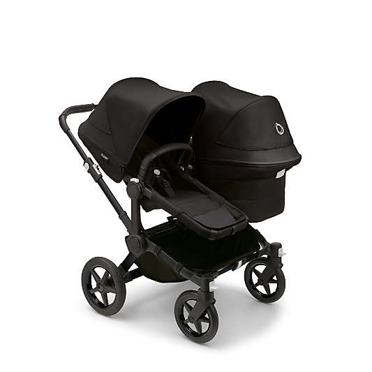 Bugaboo Donkey 5 Duo Midnight Black Extension Complete