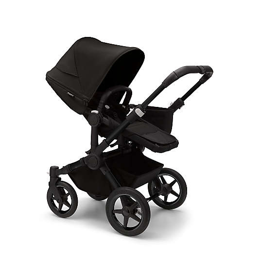 Bugaboo Donkey 5 Mono Complete Midnight Black with Black Frame Baby Stroller