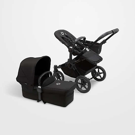 Bugaboo Donkey 5 Mono Complete Midnight Black with Black Frame Baby Stroller