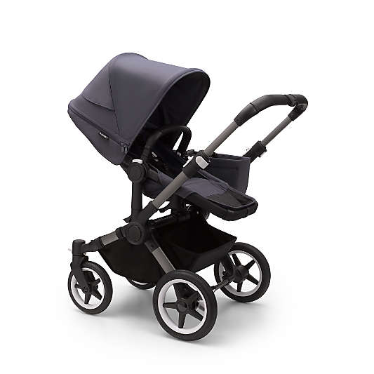 Bugaboo Donkey 5 Mono Complete Stormy Blue with Graphite Grey Frame Baby Stroller