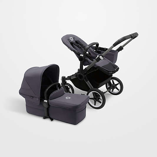 Bugaboo Donkey 5 Mono Complete Stormy Blue with Graphite Grey Frame Baby Stroller