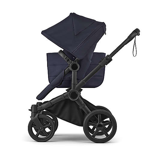 Bugaboo Donkey 6 Single Complete Deep Indigo with Black Frame Baby Stroller