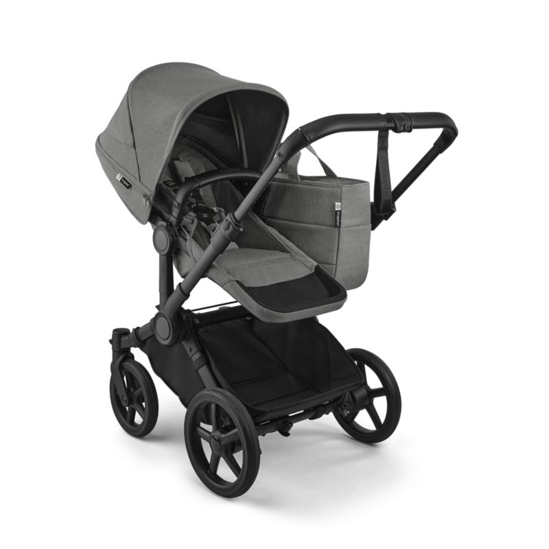 Bugaboo Donkey 6 Single Complete Moon Grey with Black Frame Baby Stroller - image 3 of 8