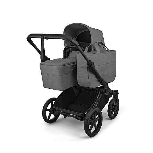 Bugaboo Donkey 6 Single Complete Moon Grey with Black Frame Baby Stroller