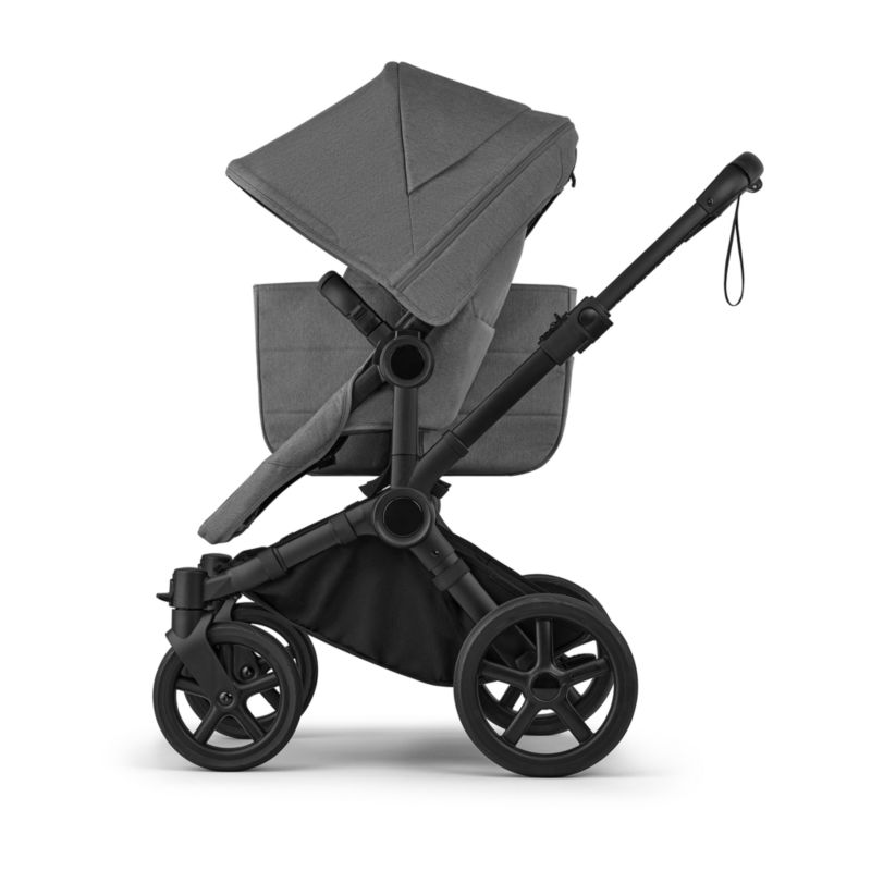 Bugaboo Donkey 6 Single Complete Moon Grey with Black Frame Baby Stroller - image 1 of 8