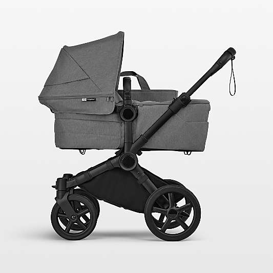 Bugaboo Donkey 6 Single Complete Moon Grey with Black Frame Baby Stroller