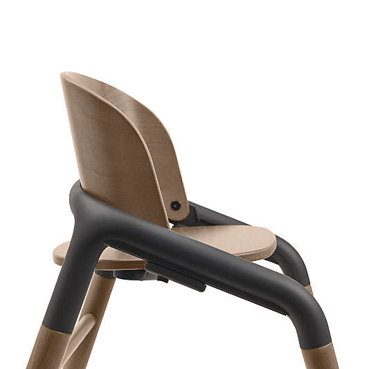 Bugaboo Giraffe Grey and Warm Wood Baby High Chair Complete