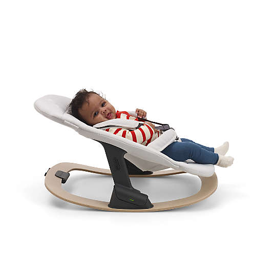 Bugaboo Giraffe Neutral Wood Baby High Chair Rocker Frame