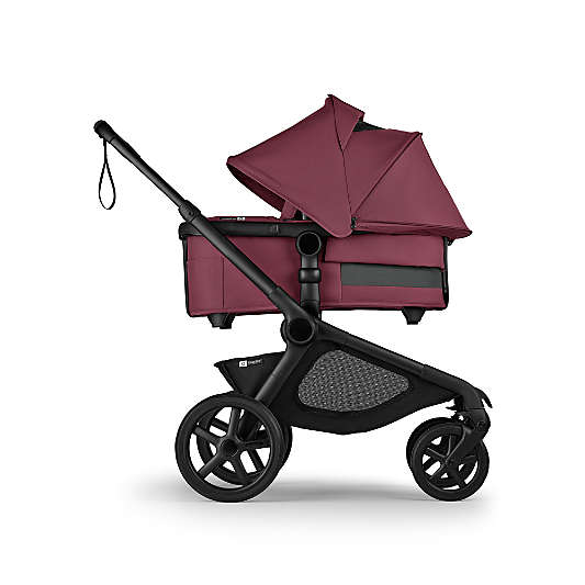 Bugaboo Kangaroo Complete Dark Cherry Red with Black Frame Baby Stroller