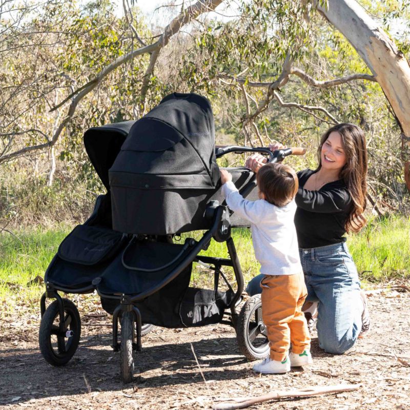 bumbleride ® Indie Twin Olive Green Baby Bassinet - image 3 of 7