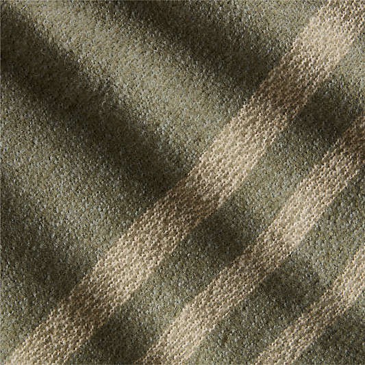 Bungalow 70"x55" Burnt Green Throw Blanket