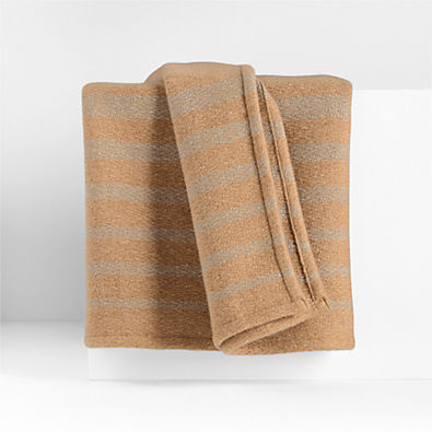 View Bungalow 70"x55" Carmelo Tan Throw Blanket details