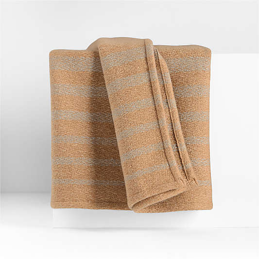 Bungalow 70"x55" Carmelo Tan Throw Blanket