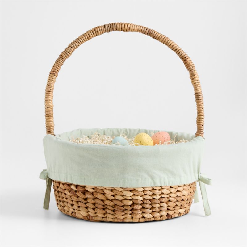 Modern Easter Basket with Green Bunny Easter Basket Liner - image 3 of 6