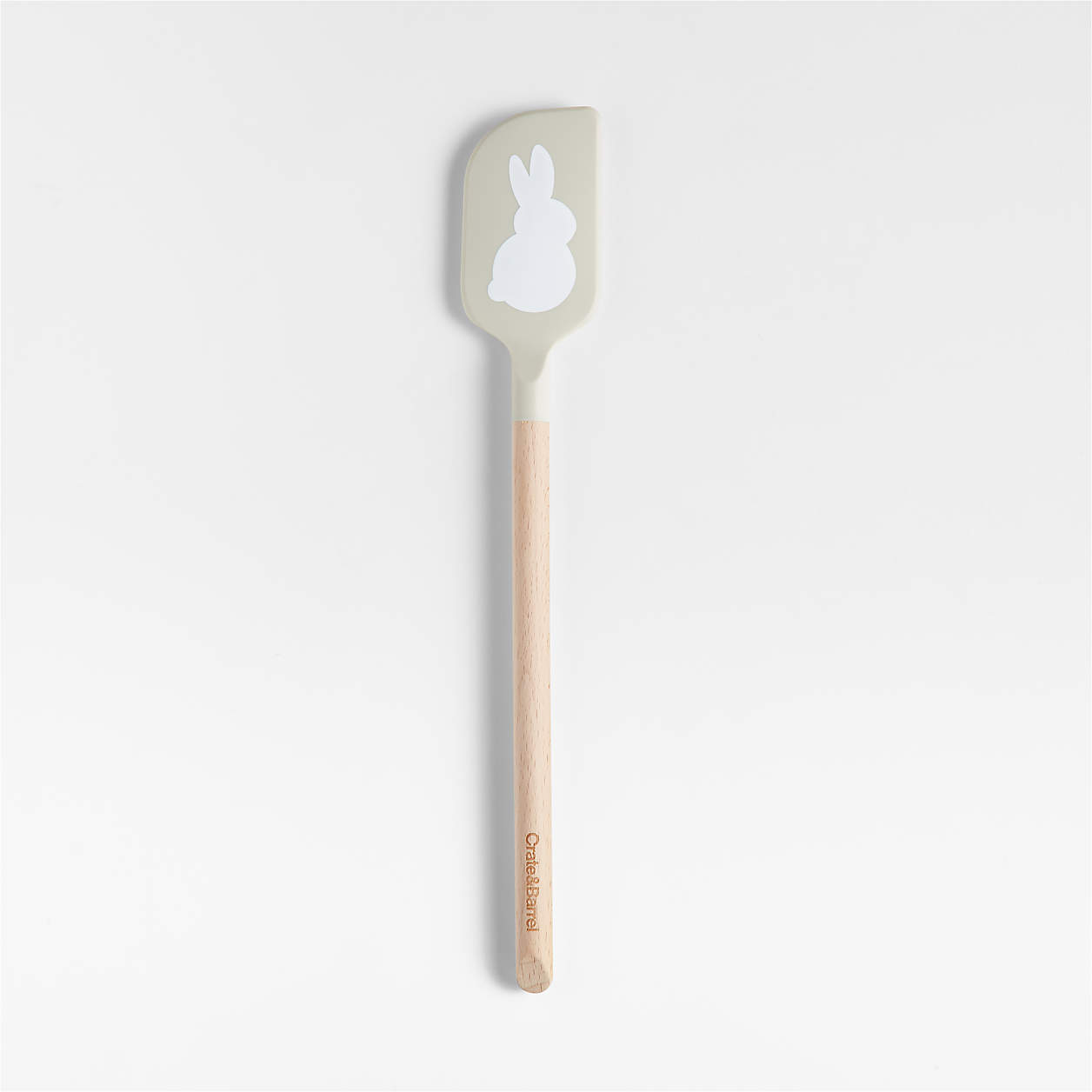 Bunny Cream Silicone Spatula Crate & Barrel