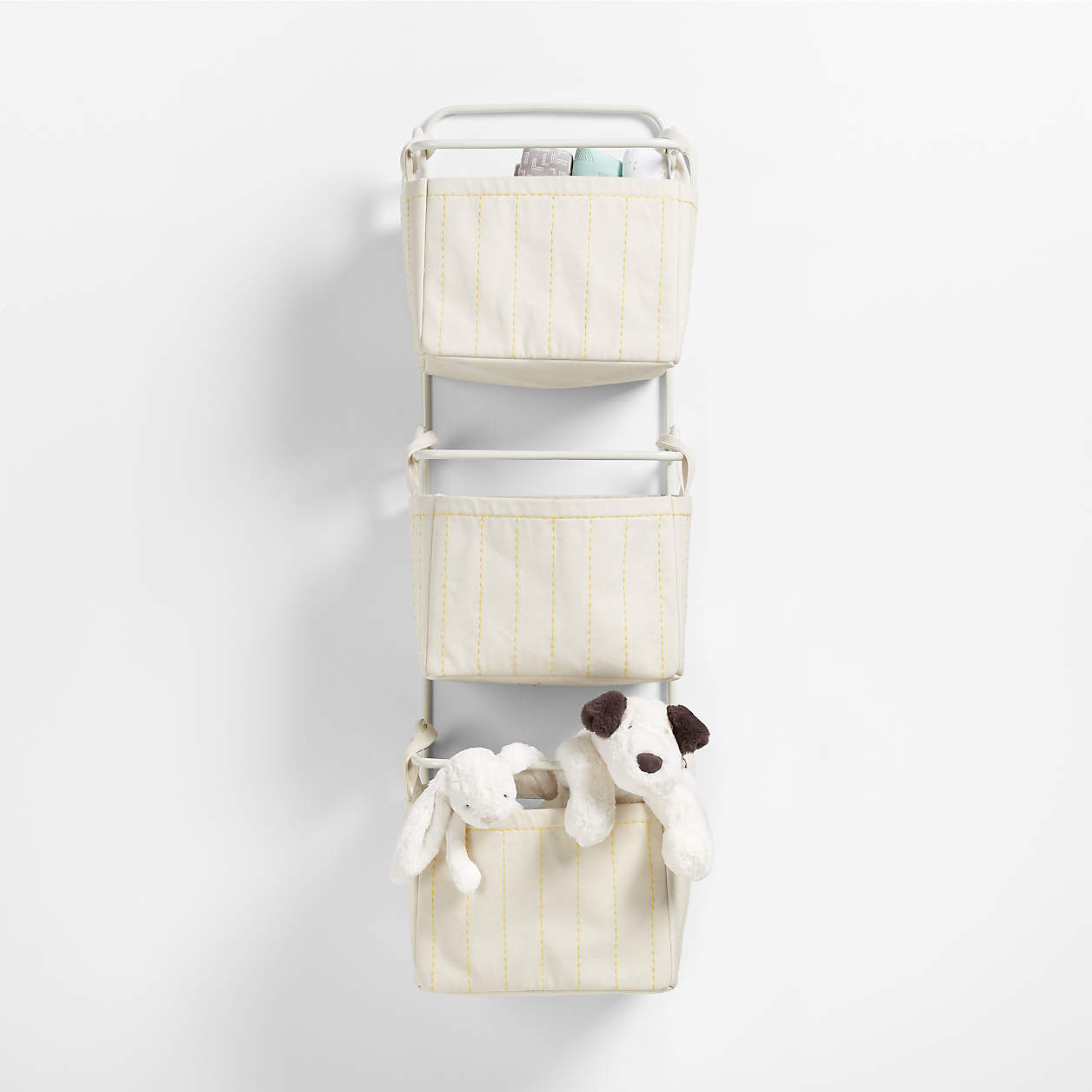 Buoy Wall-Mounted Fabric Storage Bins