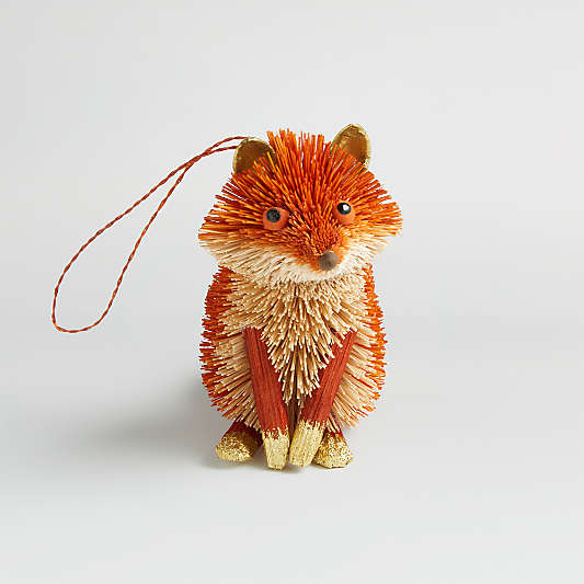 Buri Fox Christmas Tree Ornament