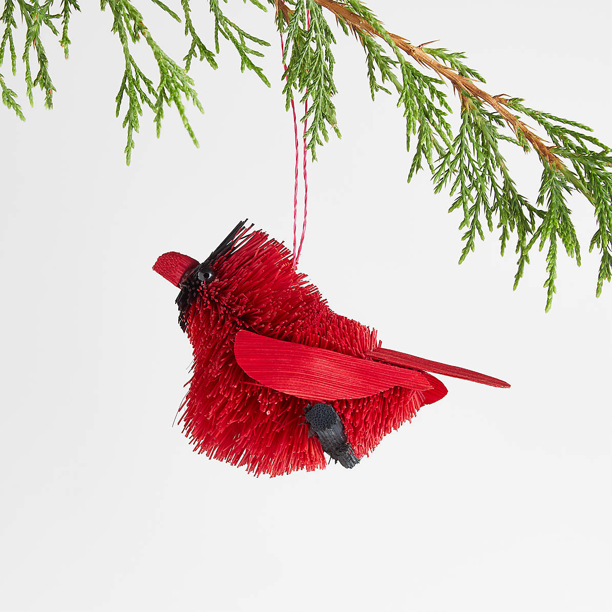 Arctic Bird and Christmas Tree Organic Cotton Dish Towel by Joan Anderson +  Reviews