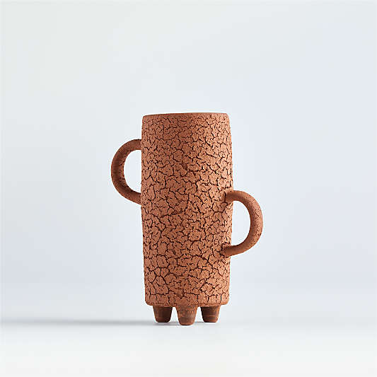 Burling Mini Rust Vase with Handle