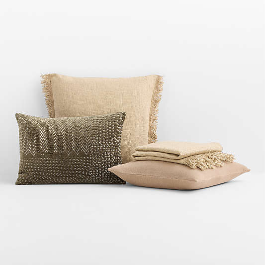 Burnt Green and Taupe