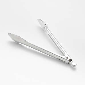 OXO Nylon and Stainless Steel Tongs | Crate & Barrel