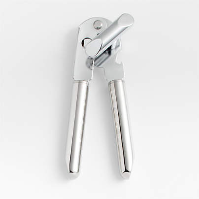 Crate & Barrel Stainless Steel Can Opener