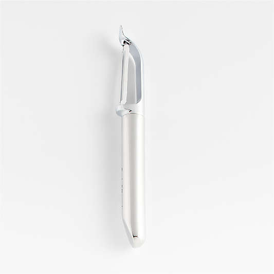 Crate & Barrel Stainless Steel Straight Peeler