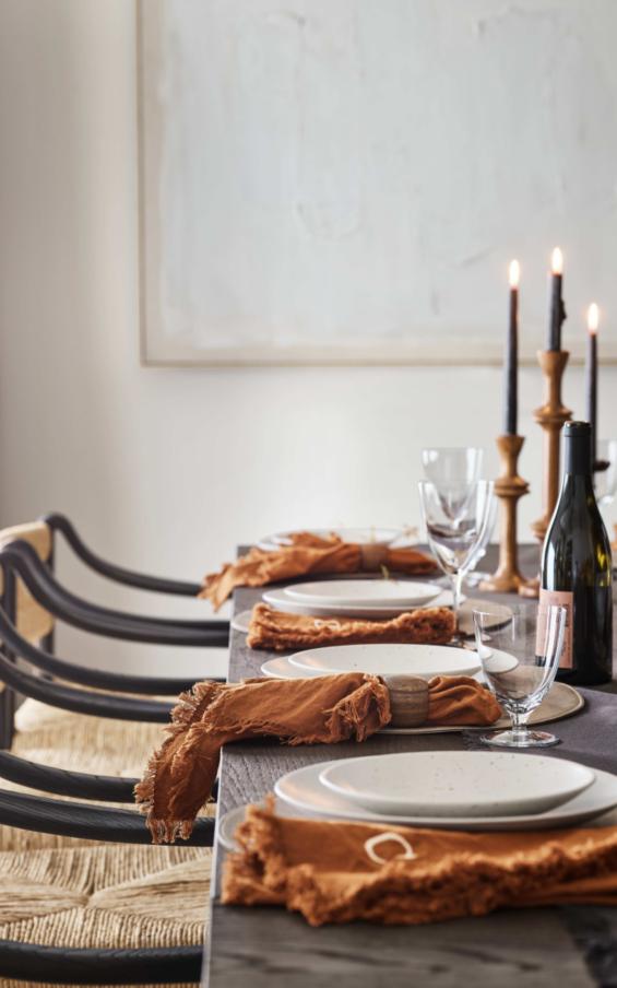 Crate and barrel on sale christmas napkin rings