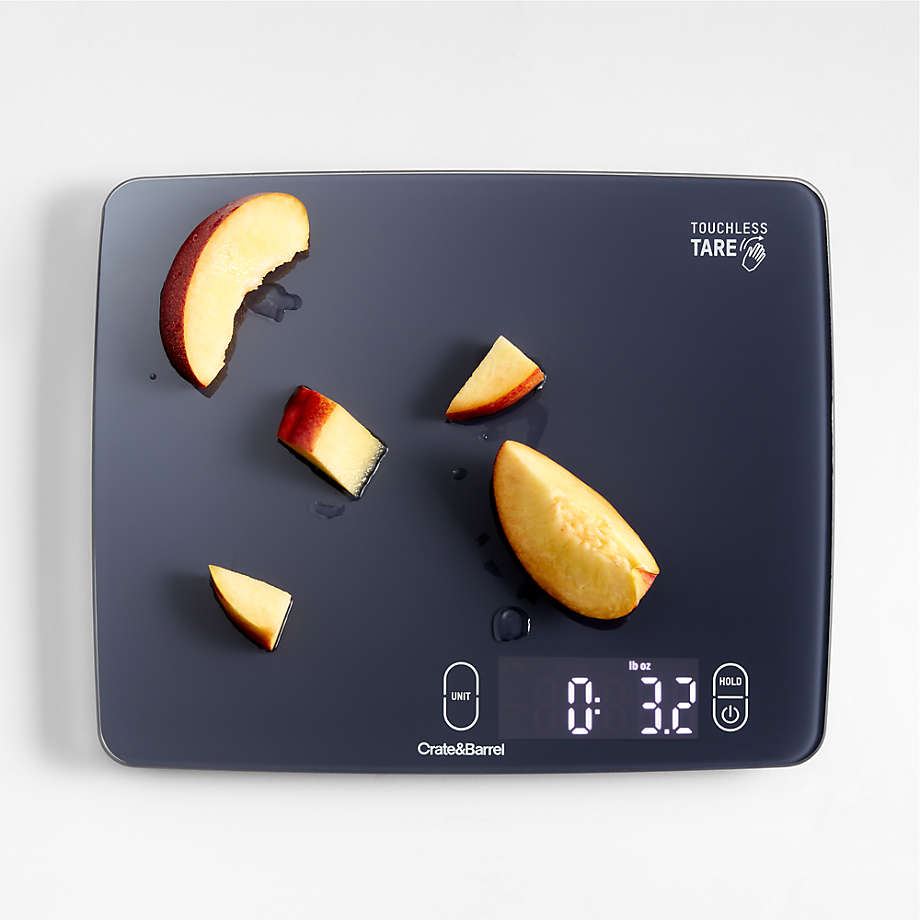 Crate & Barrel Touchless Waterproof -Lb. Tare Food Scale
