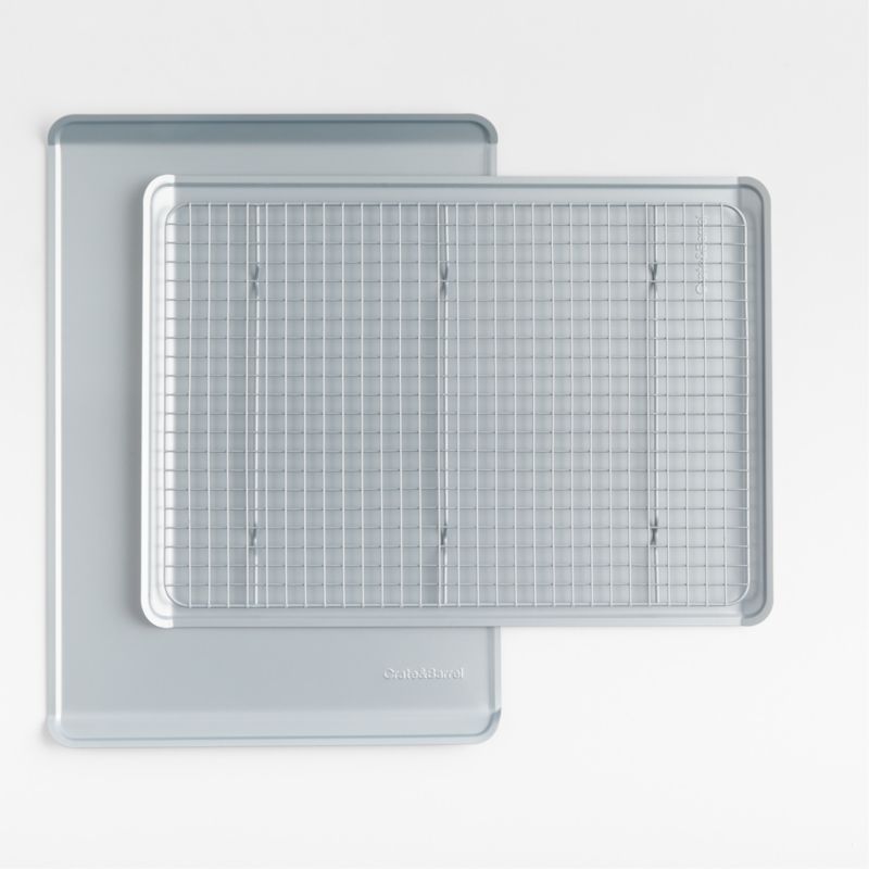 Crate and Barrel, Baking Sheet & Cooling Rack Set - Zola