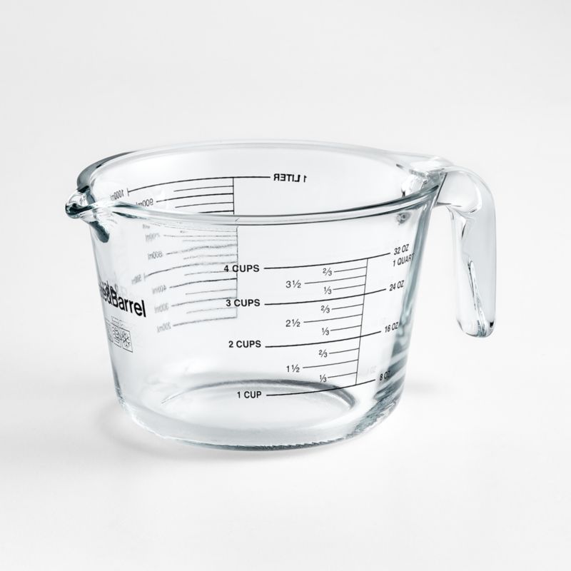 Crate & Barrel 1-Cup Glass Measuring Cup