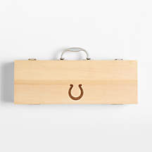 NFL Indianapolis Colts Crate & Barrel 5-Piece Stainless Steel Grill ...